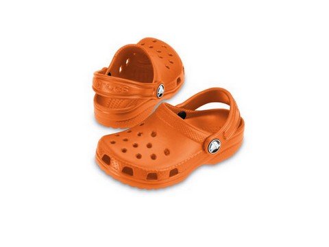 CROCS Kids' Cayman Tod/Pre (Orange 17.5 M)