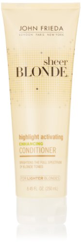 John Frieda Sheer Blonde Glistening Perfection Conditioner, Platinum to Champagne, 8.45 oz