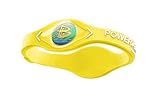 Power Balance Silicone Wristband - L, Multi-Coloured (Yellow/White)