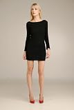 Graham & Spencer Black Long-Sleeved Dress