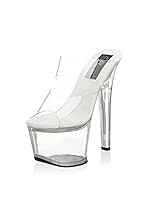 Pleaser Sandalias de tacón (Transparente)