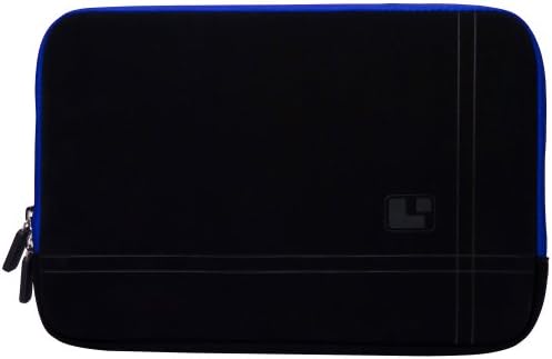 ASUS Zenbook UX31E 13" Notebook Case Cerulean Neoprene Padded Zippered Sleeve with Bubble Wrap Style Memory Foam Inner Padding for ASUS Zenbook UX31E 13" Notebooks + VanGoddy LIVE+LAUGH+LOVE Wristband