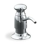KOHLER K-1894-C-VS Soap or Lotion Dispenser with Traditional Design (Clam Shell Packed), Vibrant Stainless
