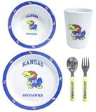 Kansas Jayhawks Children's Dinner Set