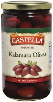 Castella Kalamata Olives 24 Oz (Pack of 3)