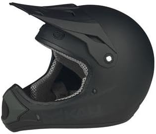 Kali Protectives MANTRA Solid Helmet (Matte Black, Medium)