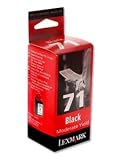 Electronics : Lexmark 15M2971 black ink cartridge 71