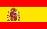 Spanish Flag. 5' x 3' Cloth with 2 eyelets.
