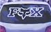 FOX, Giant car or truck sticker, WHITE VINYL Sticker/Decal (3 FOOT STICKER)