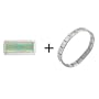 Aqua Best Mom Superlink Italian Charm Bracelet