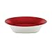 Rachael Ray Dinnerware Round & Square 4-Piece Stoneware Soup & Pasta Bowl Set, Red