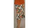 Misses Sag Harbor Carefree Knits Floral Mesh Skirt