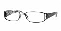 RAY BAN 6157 RB6157 2509 SHINY BLACK METAL SEMI RIMLESS FRAME EYEGLASSES GLASSES EYEWEAR