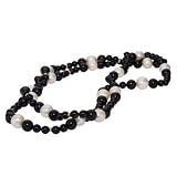 Black Onyx and Pearl Necklace