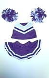 Purple Cheerleader Outfit fits Webkinz, Shining Star and 8