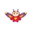 Webkinz ZUMBUDDY Pet Plush - ZED a Zippy Zum (Red)