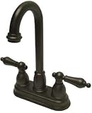 Elements of Design EB3495AX Restoration 4 Centerset Bar Faucet, Oil Rubbed Bronze