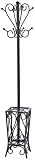 Hall Tree Umbrella Stand - Black