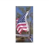 Taylor Made Products Stainless Steel Rail Mount Boat Pulpit Staff (7/8