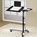 Desks Laptop Computer Stand with Adjustable Swivel Top and Casters by Coaster Desks Laptop Computer Stand with Adjustable Swivel Top and Casters by Coaster