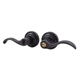 Baldwin 5255.402.RENT Distressed Oil Rubbed Bronze RH Entry Lever Set