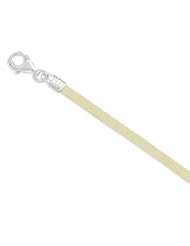 16"+ 2"Extension Lime Suede Necklace