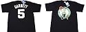 Kevin Garnett Boston Celtics #5 Black Name And Number Jersey T-Shirt