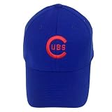 MLB CHICAGO CUBS ROYAL FLEX FIT HAT CAP SMALL MEDIUM