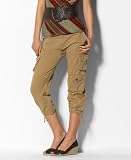 Lauren by Ralph Lauren Petite Mendoza Cropped Cargo Pants