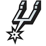 San Antonio Spurs Silver Car Emblem