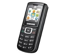 Samsung - SGH-E1107 - Téléphone portable solaire - Bi-bande - Ecran couleur 1,52" - Radio FM - Lampe de poche intégré - Noir