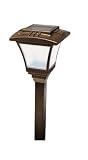 Brinkmann 822-0714-4 2-Piece Heritage II Solar Light Set, Bronze