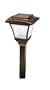 Brinkmann 822-0714-4 2-Piece Heritage II Solar Light Set, Bronze