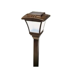 Brinkmann 822-0714-4 2-Piece Heritage II Solar Light Set, Bronze by 