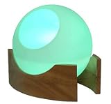 Diffuseur dHuiles Essentielles - Variation de couleurs - Support en bois