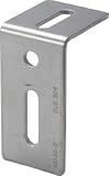 ＴＲＵＳＣＯ　ジョイント金具４３型Ｌ　ステンレス　寸法９０Ｘ５０　穴数３　2831775　TK43L2S