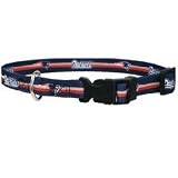 New England Patriots Official NFL Dog Collar - Size Large