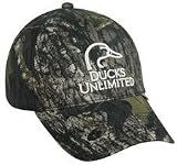 31ZxA0LldpL. SL160  Ducks Unlimited Embroidered Logo Mossy Oak Camo Cap