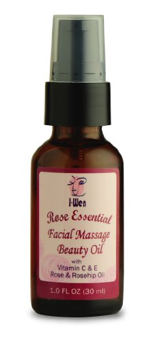 I-Wen Rose Essential Facial Massage Beauty Oil - 1 fl oz (30 ml)