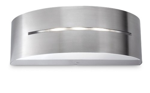 Philips 172154716 Birdseye Lanterne Murale LED Eclairage de Mur 1 x 7,5 W 230 V Inox