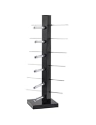 World Pride? 6 Tier Eyeglass Sunglasses Glasses Display Stand (Black)