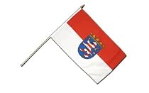 Stockflagge Deutschland Hessen - 30 x 45 cm