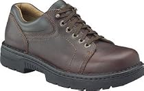 Men's Carolina&reg; Steel Toe WorkFlex Lace - to - Toe Oxford Shoes Briar