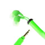 CordCruncher Tangle Free Earbuds, Glo Green