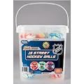 NHL Extreme Color High Density Street Hockey Ball - Warm Weather, 15 Balls