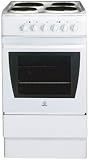 50cm Electric Cooker c/w 4 Sealed Plate Hob (K3E1WG)