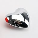 Chrome Plated Heart in a Box