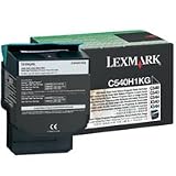 Lexmark C540H1KG Laser Toner Cartridge - Black High Capacity, Works for C544dw, C544n, X543dn, X544dn