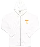 NCAA Tennessee Volunteers Antigua Ladies White Front Zip Fleece Hoody