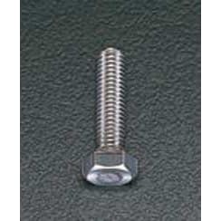 【クリックで詳細表示】M6x16mm 六角頭全ねじボルト(ステンレス)20本 EA949HC-62